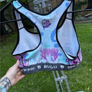 Scummy bears sports bra